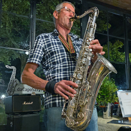 Beer Housi alias daCapoSax, Saxophon, Unterseen, Interlaken